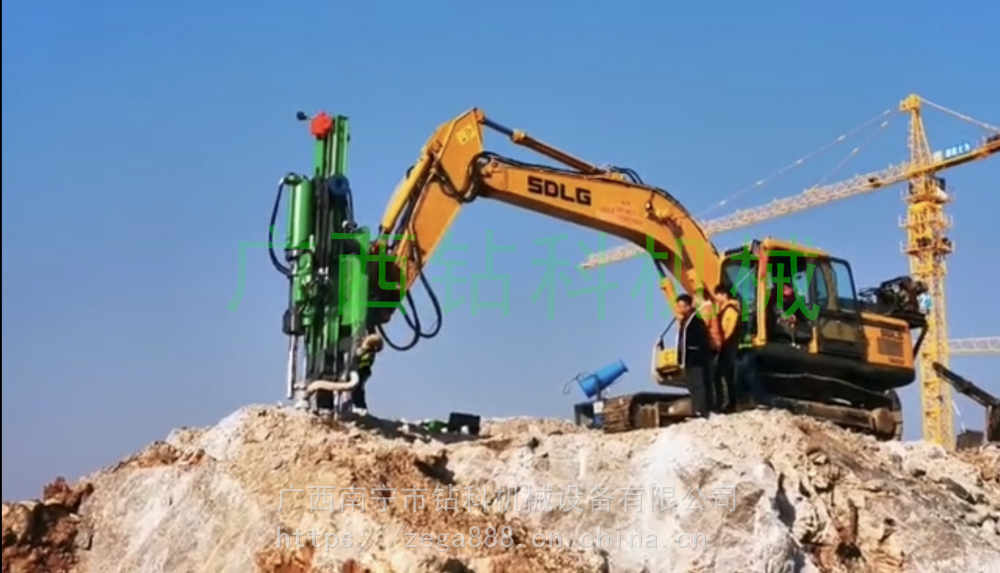 矿山开采批不到炸药城市施工不能放炮硬岩基础开挖炮机打不动效率低