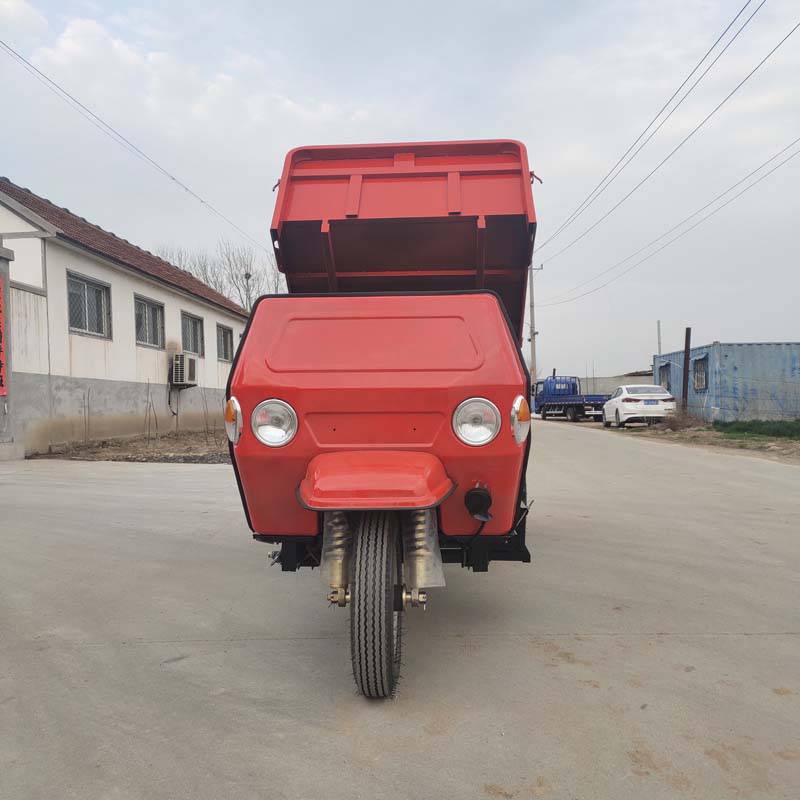 柴油三轮拉货车厂家久恒工程运输三轮车江苏带自卸农用三轮车