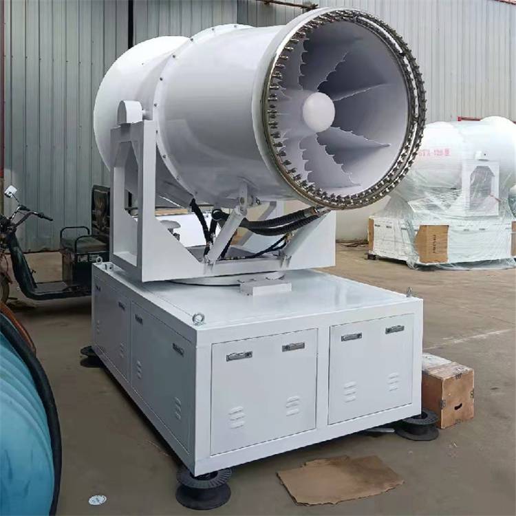 工地除尘30米小型雾炮机电动环保喷雾机降尘全自动喷洒机