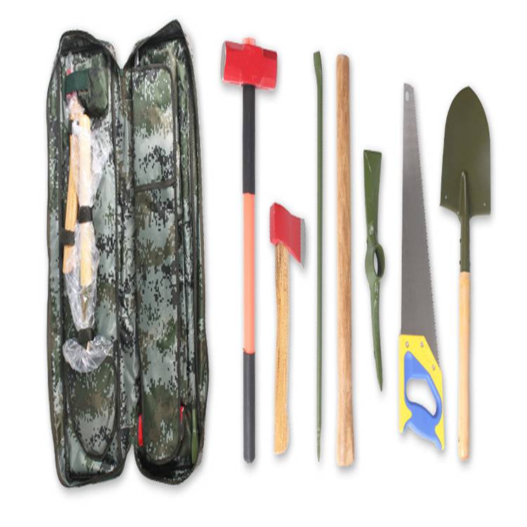 工程救援组合工具户外装备土木森林消防救援灭火组合工具包