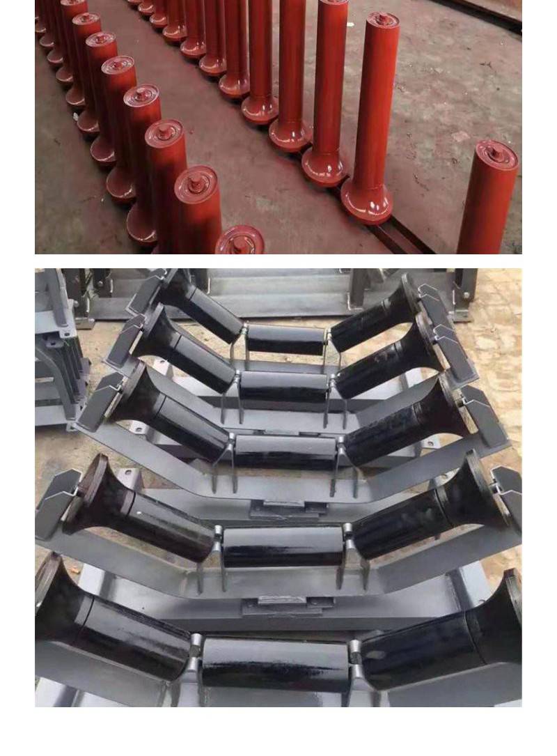 贵州黔东td75型摩擦调心托辊缓冲托辊标准输送带托辊厂家