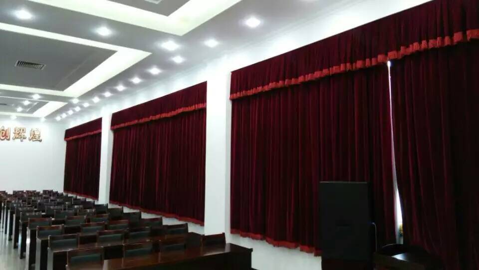 河北唐山电动舞台幕布演出幕布天鹅绒幕布厂家