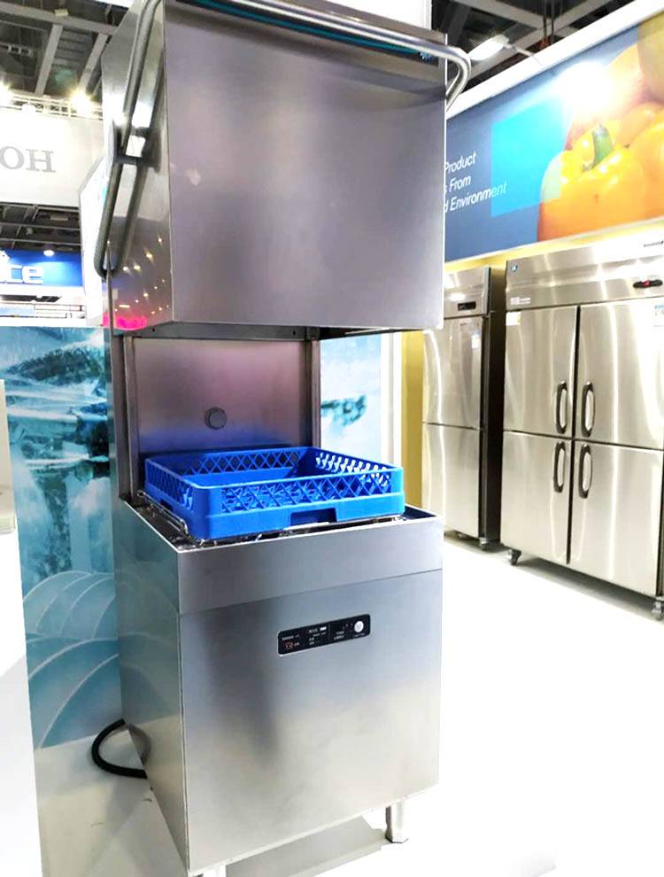 星崎商用洗碗机HW-600A 揭盖式洗碗机日本HOSHIZAKI星崎提拉式洗碗机 