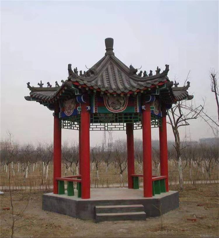 葫芦岛凉亭水榭现代凉亭制作