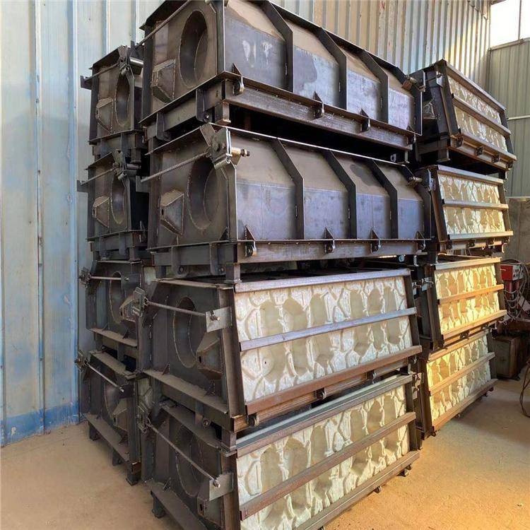 水泥鱼巢砖生态护坡模具阶梯式护坡模具万洪模具阶梯式护坡框格砌块钢