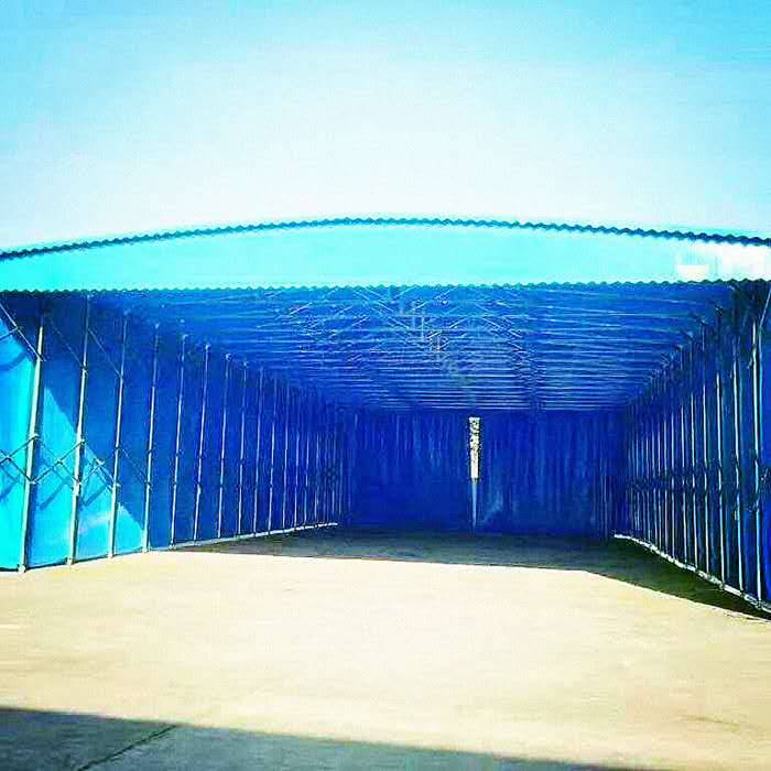 推拉棚雨蓬蓬篷布棚布帐蓬推拉蓬推拉遮阳篷雨棚子雨篷