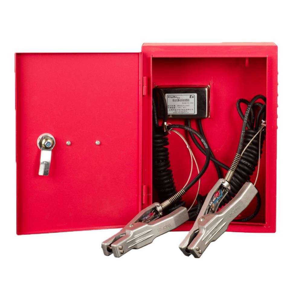 小型加油站装卸区防爆固定式静电接地报警器