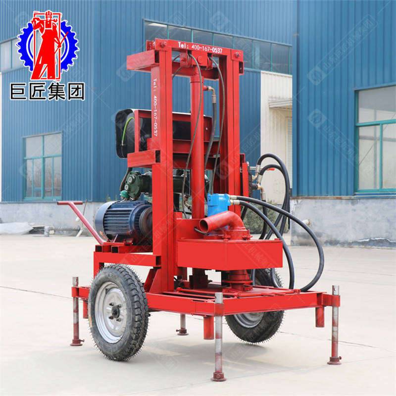 华夏巨匠三相电液压打井机sjdy3a型水井钻机民用打井设备