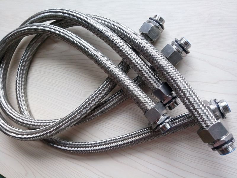 晋城福莱通不锈钢编织防爆软管Φ25金属屏蔽管价格