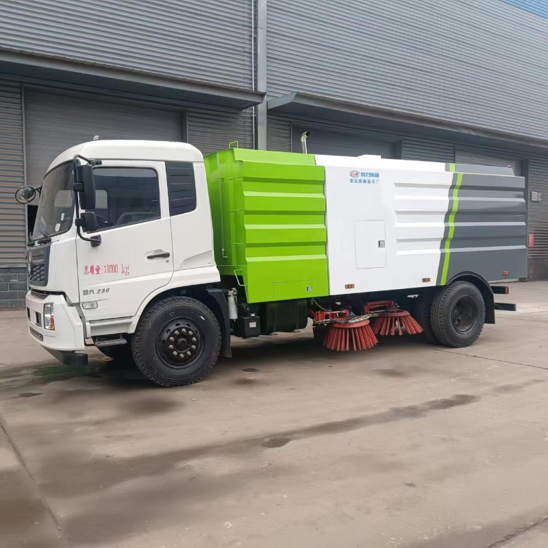 徐工清洗扫路车东风天锦大型洗扫车园林景区路面清洗车