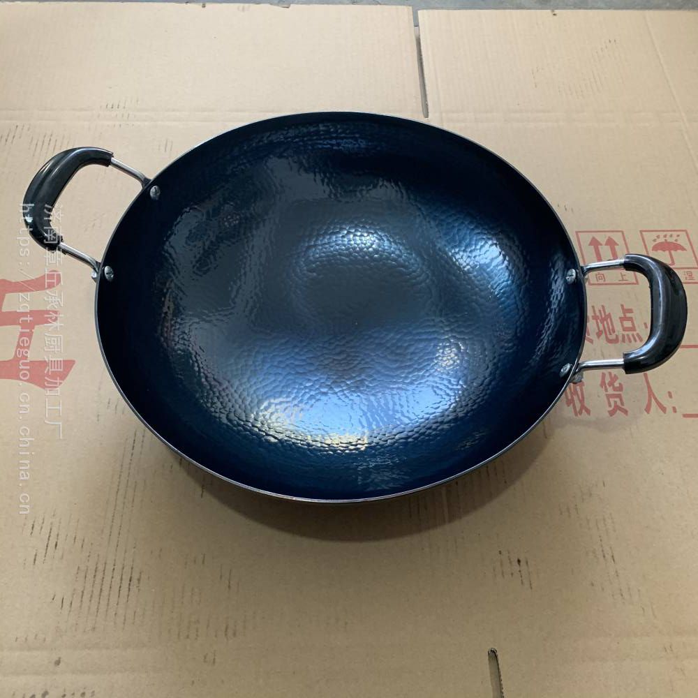 【章丘老式双耳铁锅正宗章丘手工锻打老铁锅】价格_厂家 - 中国供应商
