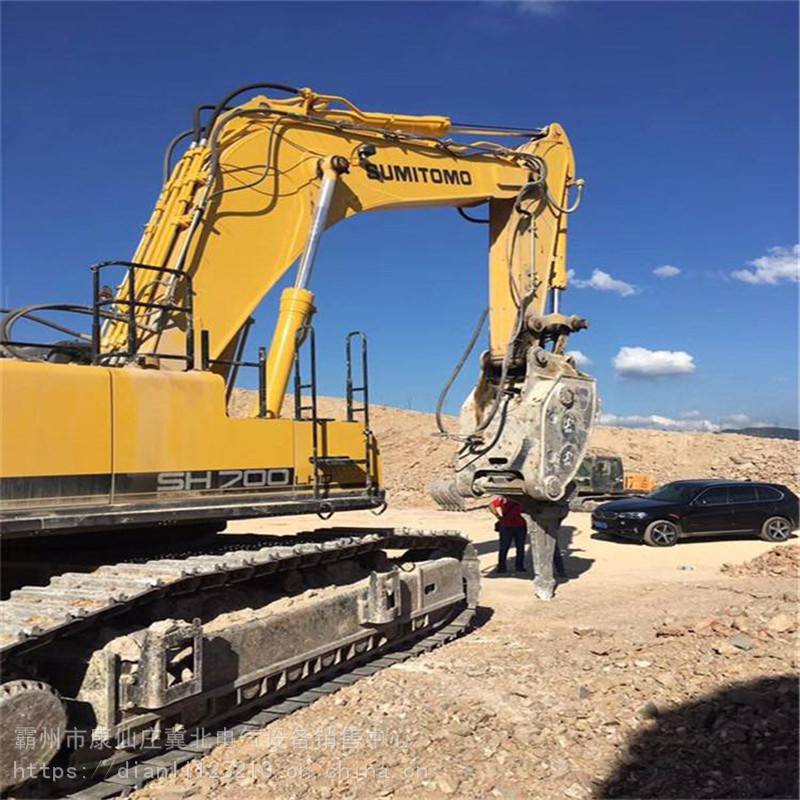 勾机液压高频振动炮锤建筑凿岩岩石液压锤矿用液压破碎镐裂土器挖掘机