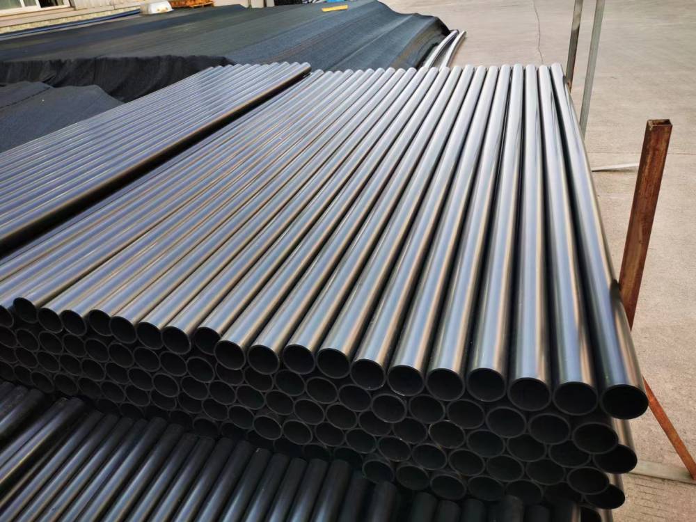 pe管给水管自来水管110630pe饮用水管管材hdpe管大口径供水管黑色输水