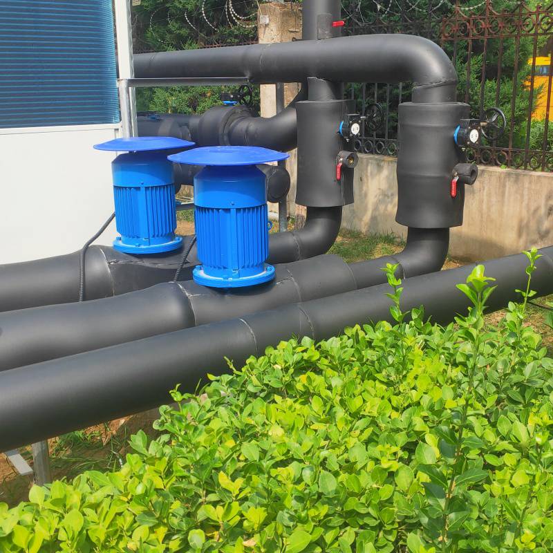 直热式热泵热水工程 太阳能空气源热水系统