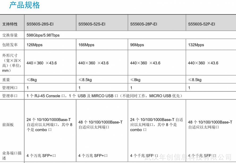 h3c交换机负载均衡技术规格