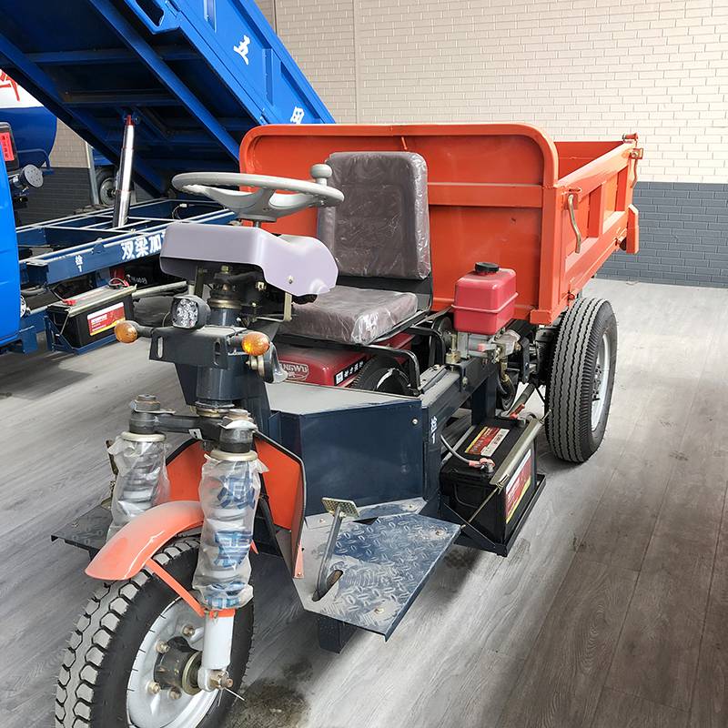 小型山区自卸载重爬坡王家用翻斗运输自卸货车农用工程柴油三马子