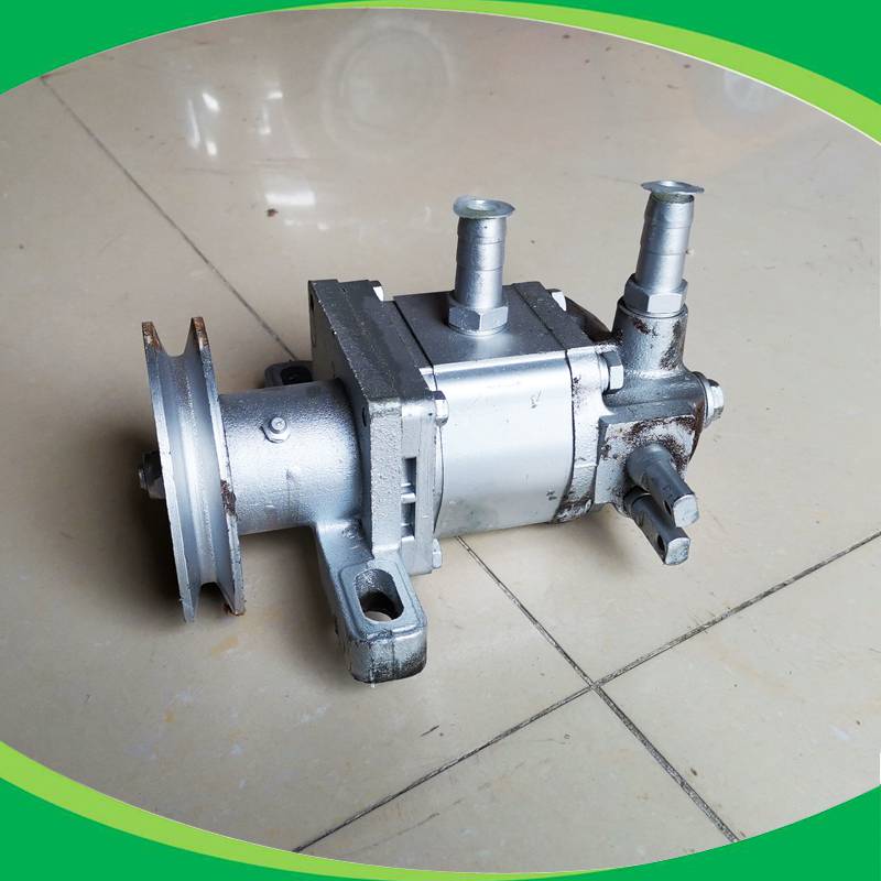 广州批发农用三轮车原厂配件单槽左旋液压升降油泵总成