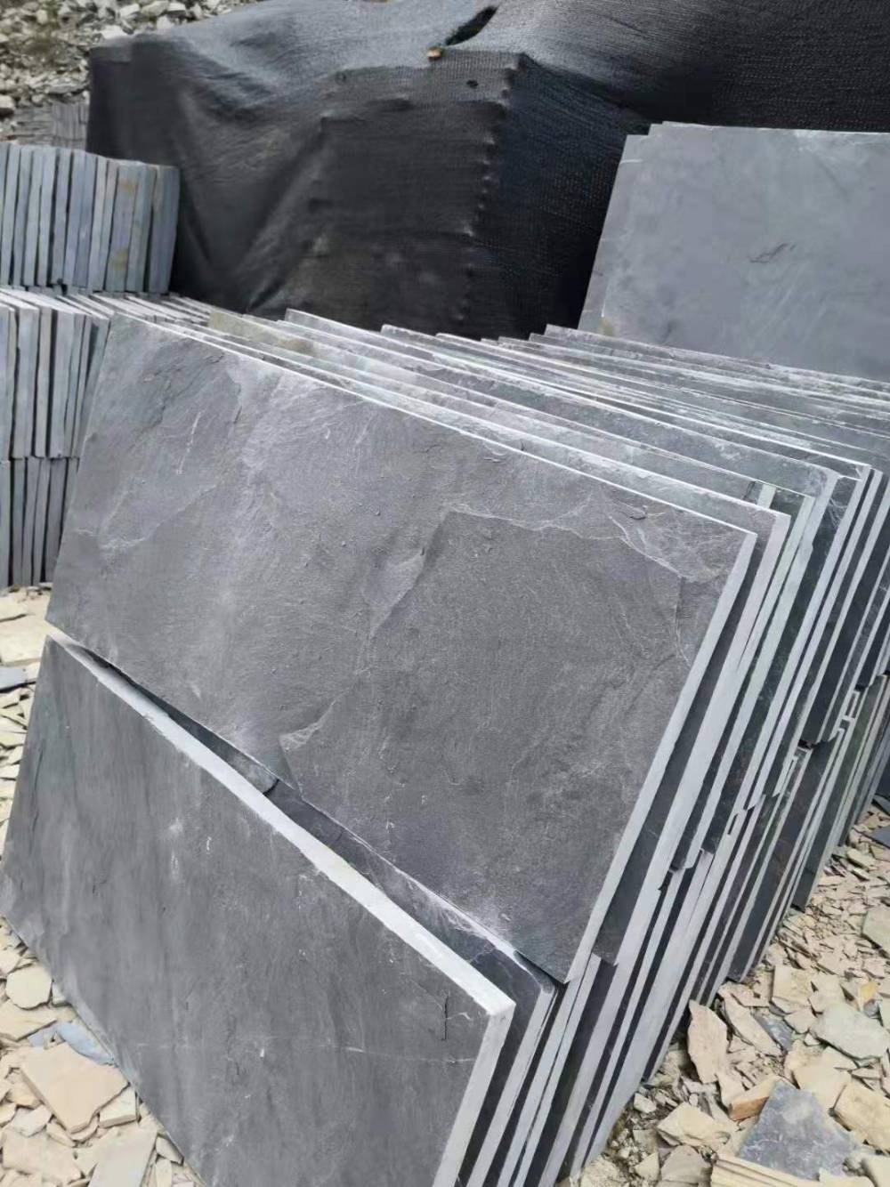 青石板室外阳台院子防滑露台地砖户外广场石材图片