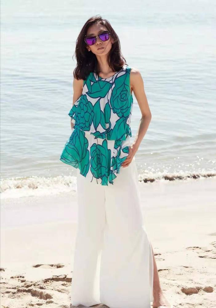 广州大码品牌黄慧玲春夏女装批发