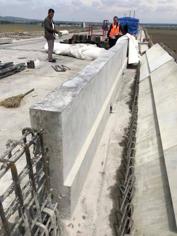 高速铁路桥梁挡砟墙塑料模具材质:abs高速铁路桥梁挡砟墙塑料模具规格