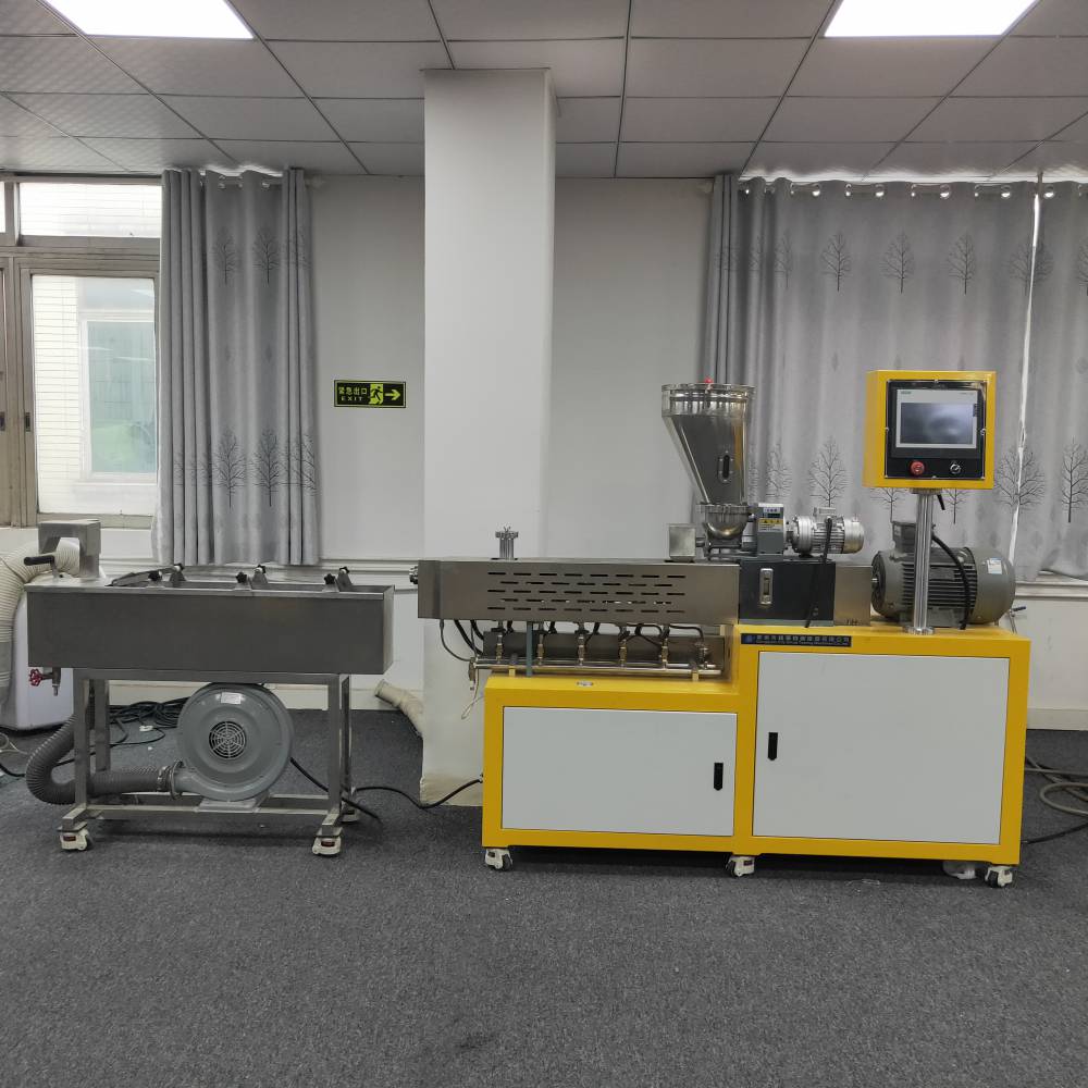 供应pet混合造粒机聚酯纤维切粒机水拉条切粒