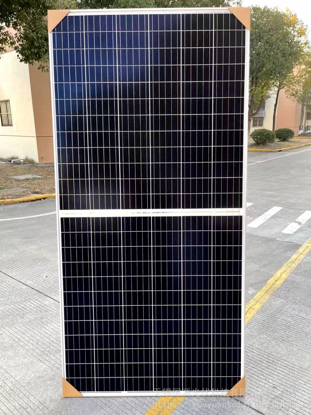 中盛光电单晶400w405w半片双玻组件双面发电太阳能光伏电池板出口