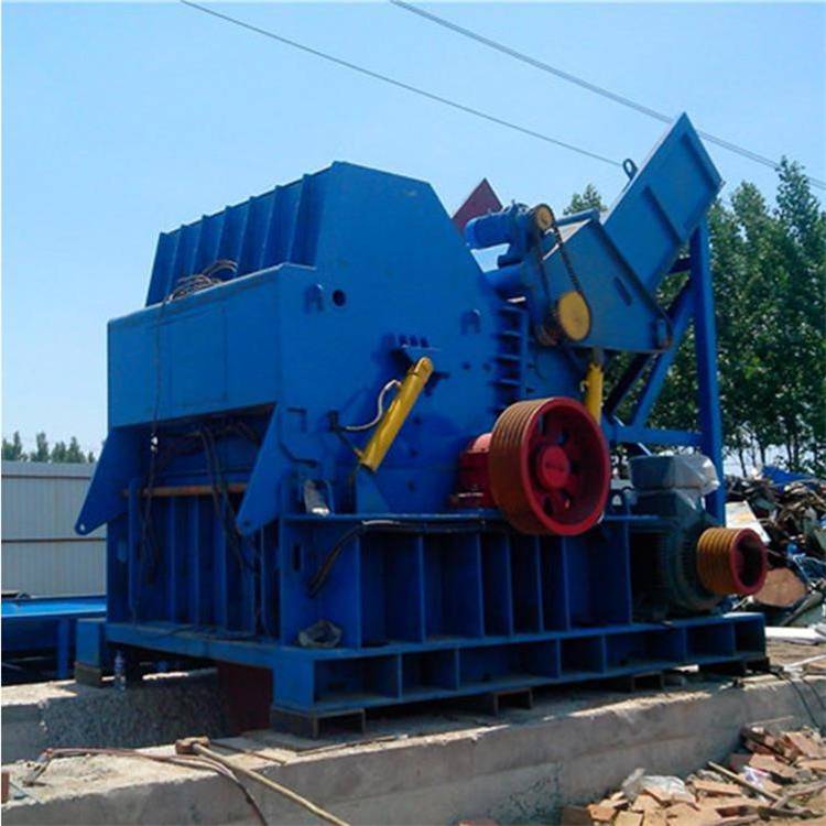 900型废钢炼钢破碎机生铁废铁粉碎机废料卷闸门撕碎机