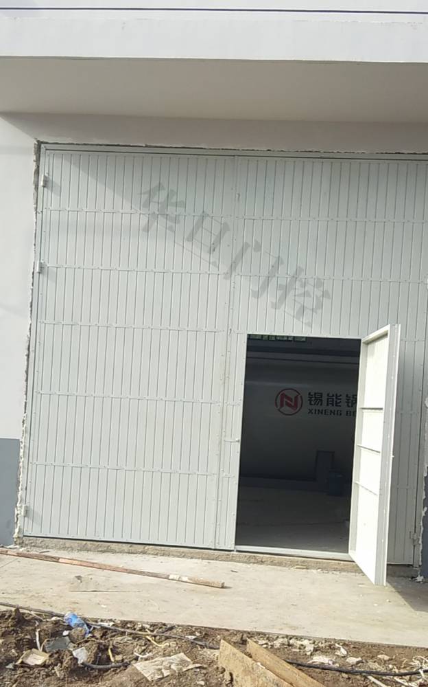 化工厂钢木大门生产厂家图片