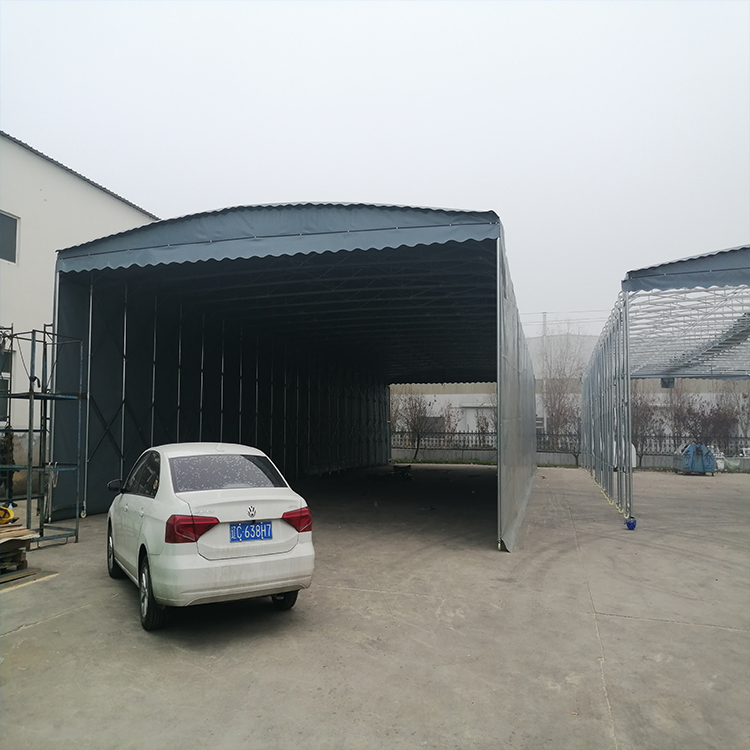 鑫建华大型工业帐篷阻燃刀刮布长15宽12高45细节展示