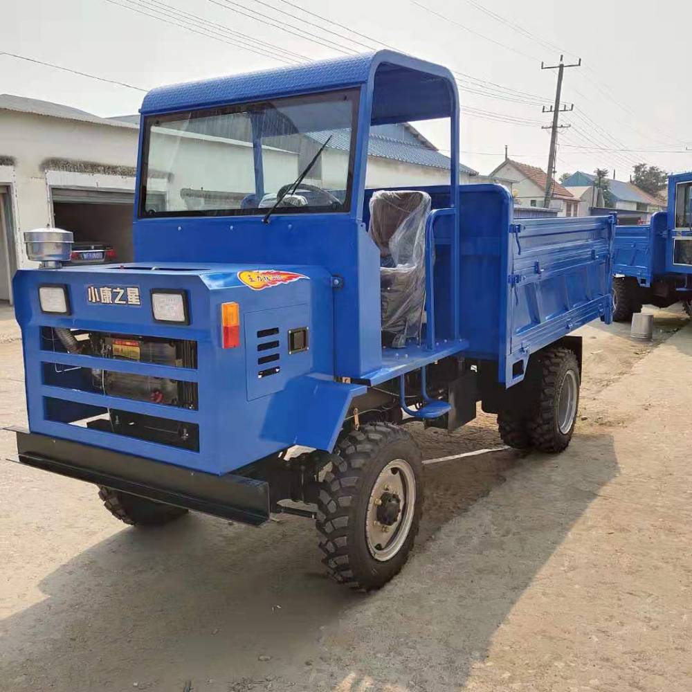 农用动力柴油四不像断气刹液压自卸农用车四驱轴传动田园管理机