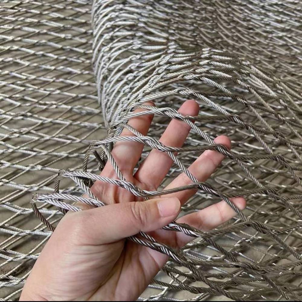 方格绳网编织教程图片
