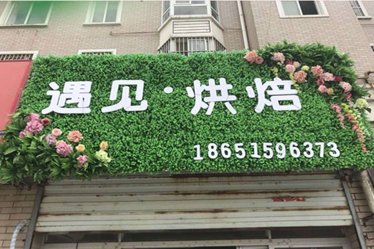 仿真植物墙草坪门头绿化婚礼花墙室内户外绿植墙面装饰塑料假草皮