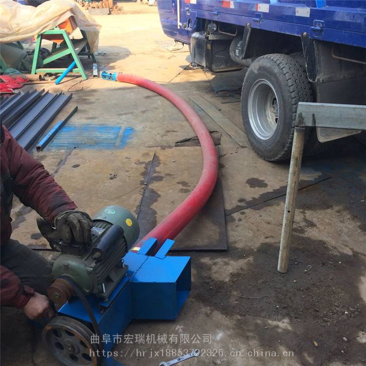 宝鸡软管吸粮机 玉米小麦提粮机 电动管式抽粮机