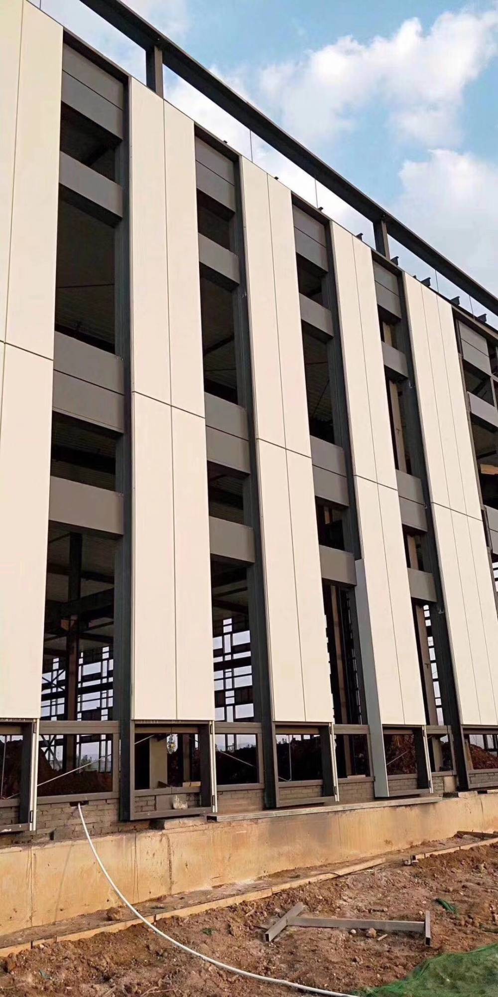 大同5公分聚氨酯封边岩棉玻璃丝棉夹芯板