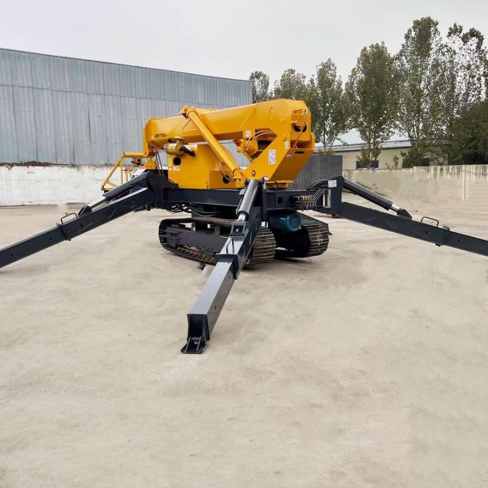 车间设备检修液压伸缩臂小型室内趴腿蜘蛛吊