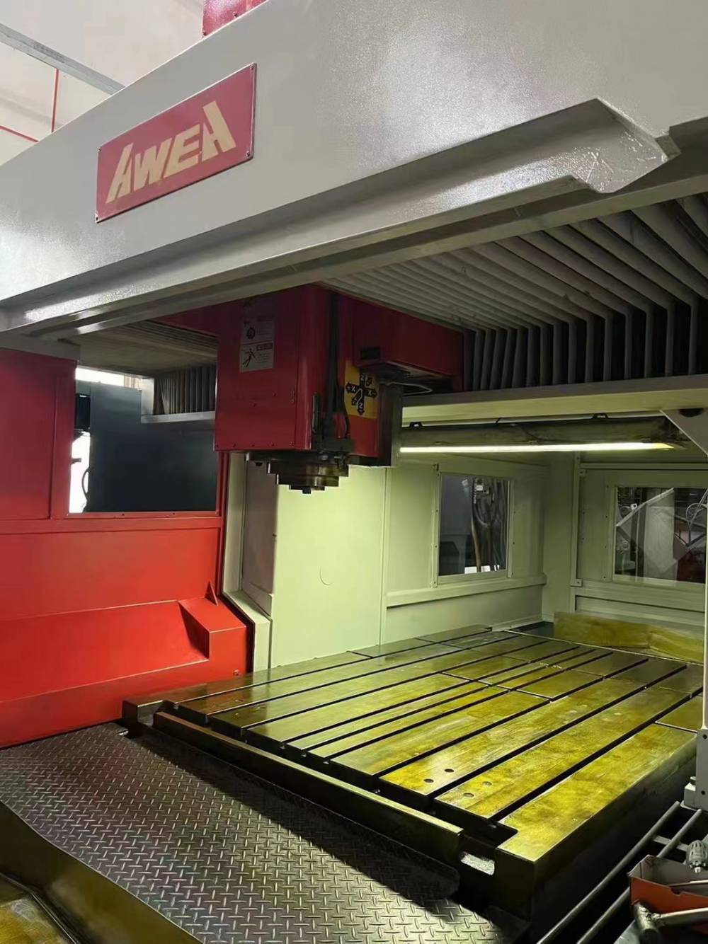 转让二手台湾亚威2016龙门加工中心二手亚威23米数控龙门