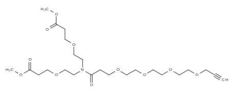 2112732-01-9，N-(Propargyl-PEG4-carbonyl)-N-bis(PEG1-methyl ester)