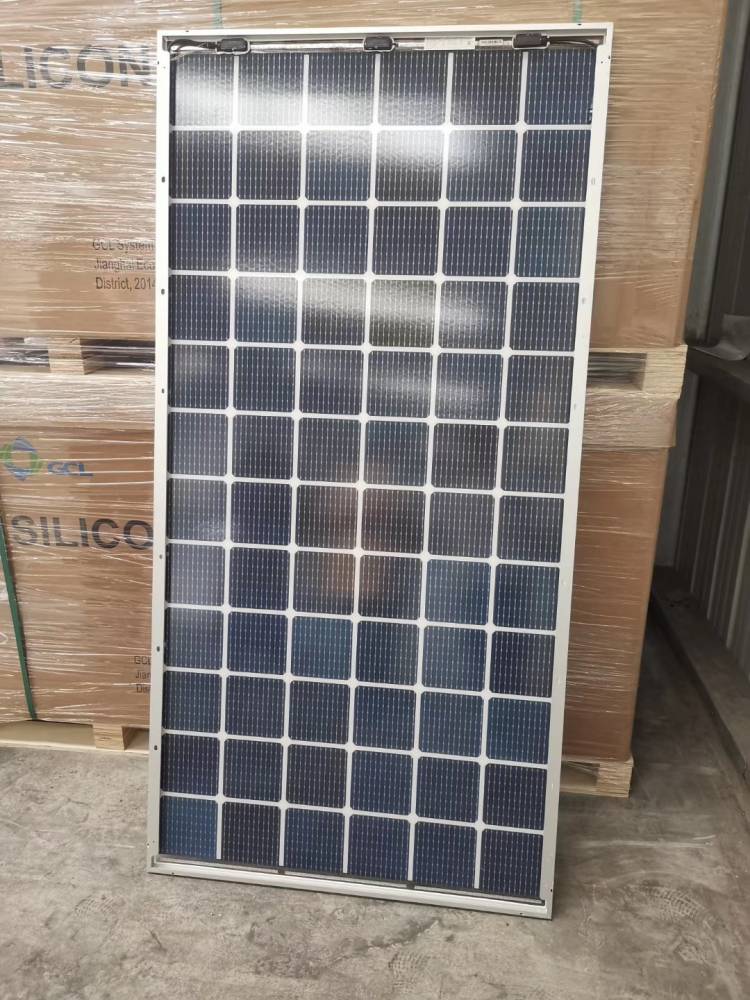 协鑫单晶双玻双面发电375瓦380瓦光伏组件太阳能发电板充电板