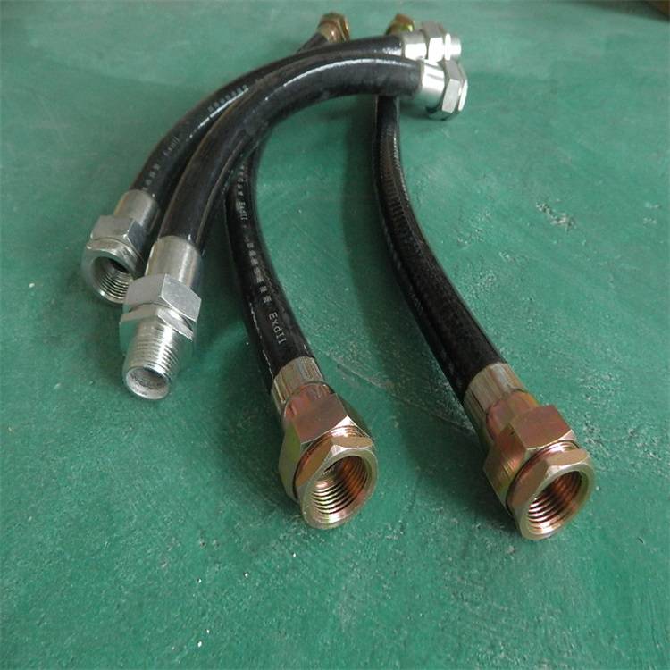 pvc护套防爆挠性连接管防爆电器金属软管dn16一内一外供应