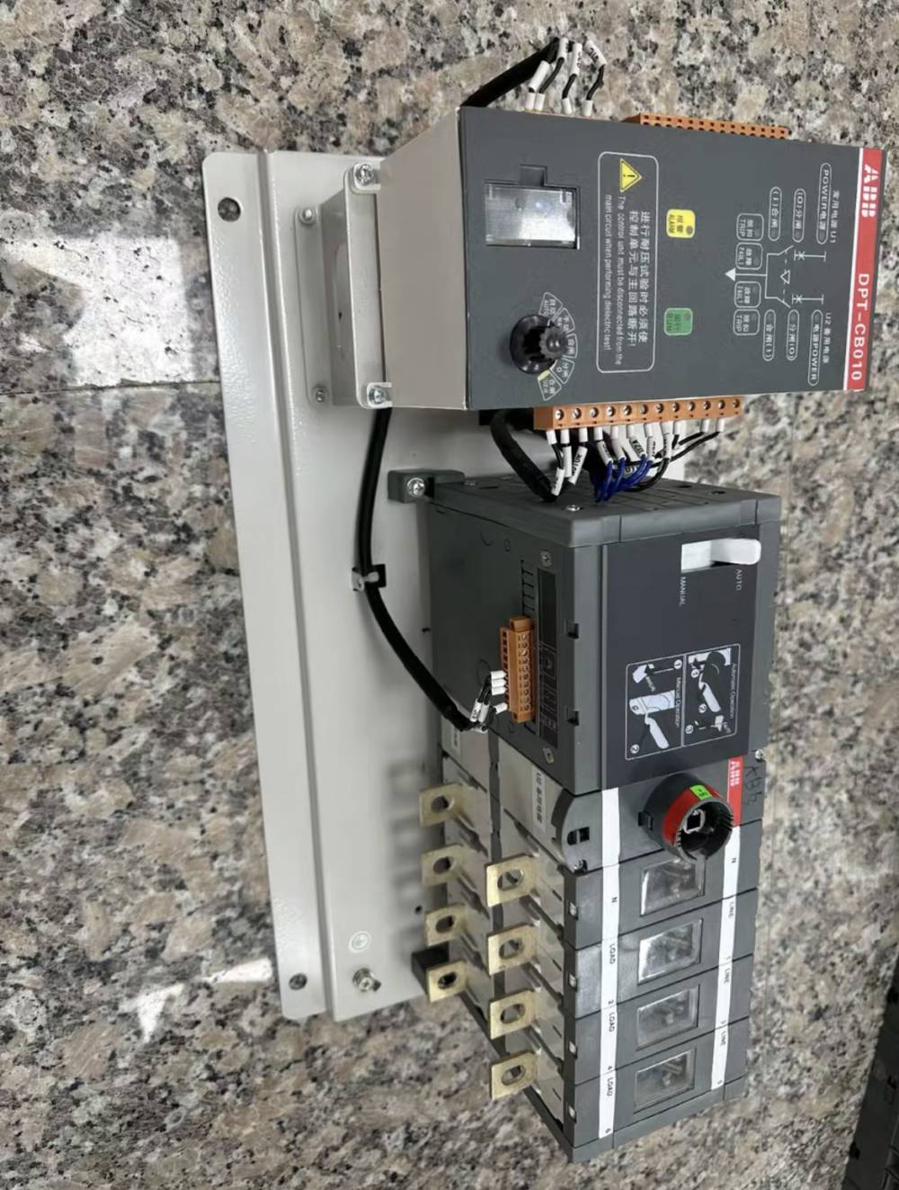 ABB˫��Դ����DPT250-CB011 R250 3P ATS-380V-250A ABB�����ص�Դ