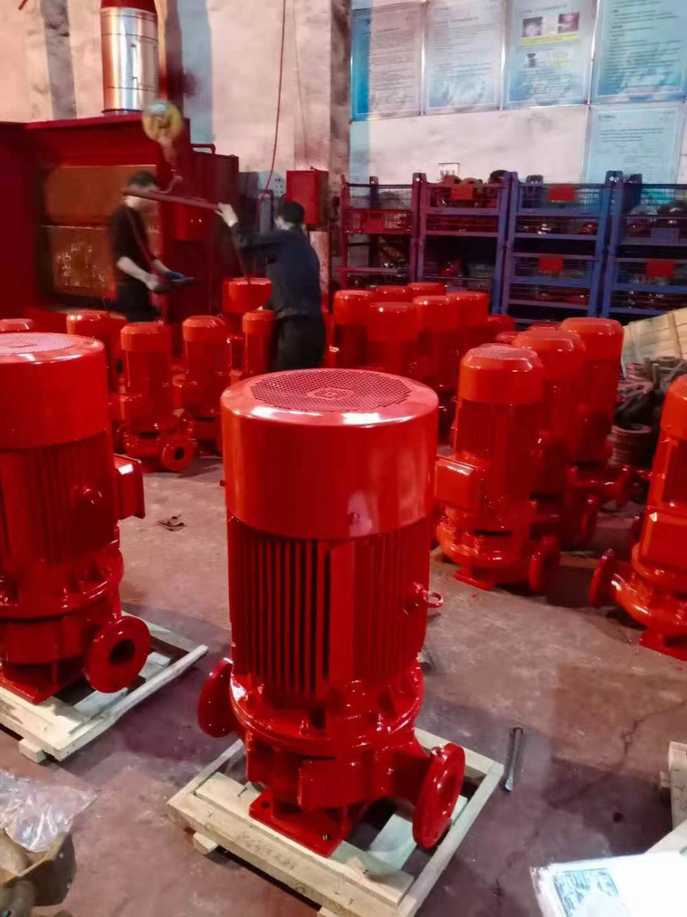 漫洋 XBD立式消防泵 采用镀铁材质 运行平稳 使用寿命长