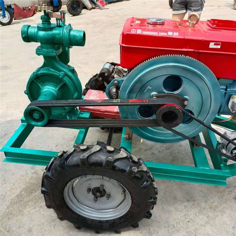 拖拉机轴连接水泵工业排水排涝泵4寸3寸水泵
