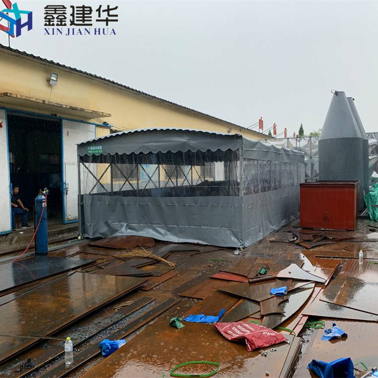 曲靖师宗 大型工业帐篷 工业大型雨棚 雨蓬生产厂家