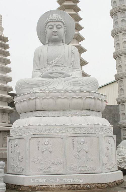 佛像尺寸定制工艺手工雕刻材质汉白玉产品编号2100产地福建惠安是否