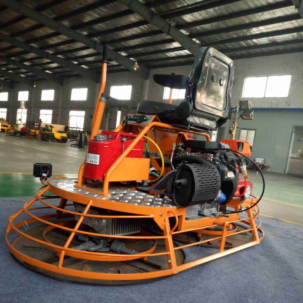 坐人式抹平机混凝土地面打磨机80盘的驾驶型抛光机