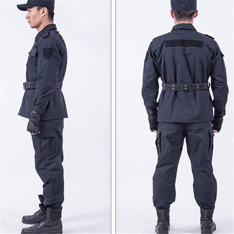 保安制服物业门卫长袖作训服夏服装作训服