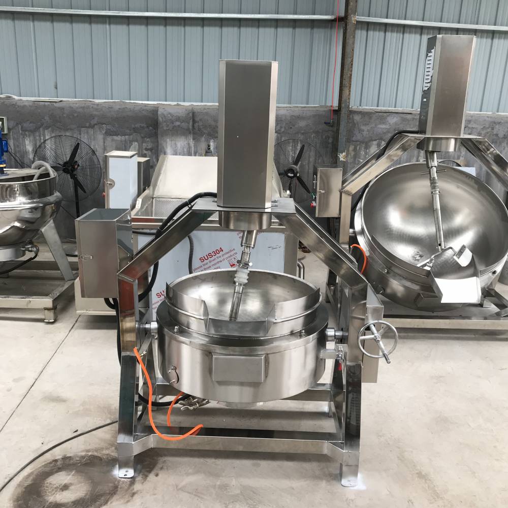 友福全自动鲜果渗糖锅奶豆腐香菇酱炒制锅中药熬煮锅图片