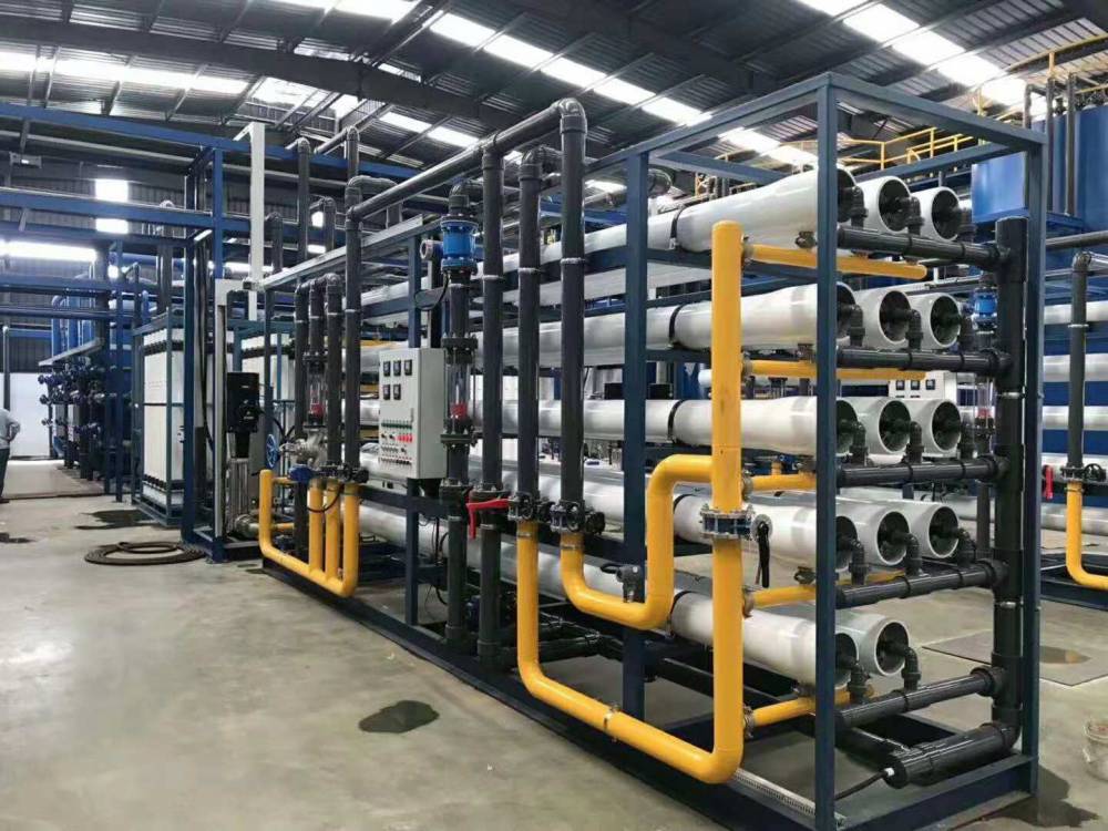 靖江去离子水设备公司化妆品制造纯水设备厂家图片