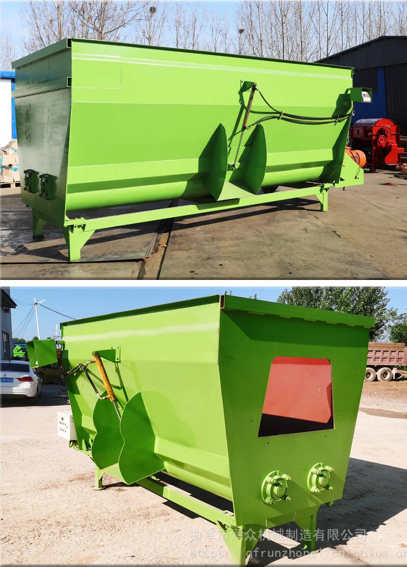 【tmr12立方双轴搅拌机 全日粮称重混料机 直连电机拌草机】价格_厂家