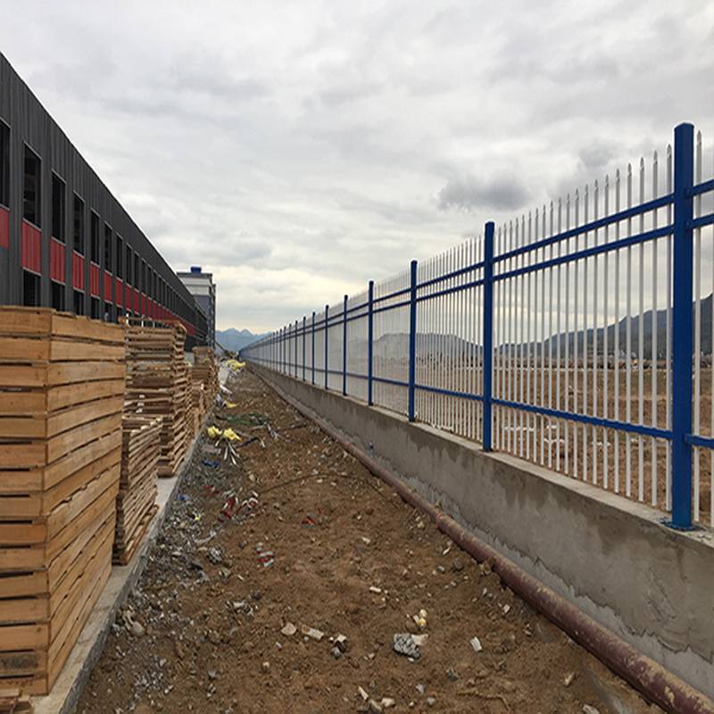 锌钢装配式栏杆铁艺外围墙护栏宁德福安护栏栅栏
